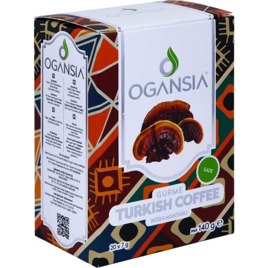 Ogansia Reishi Mantarlı Sade Türk Kahvesi - Yetkili Satıcı