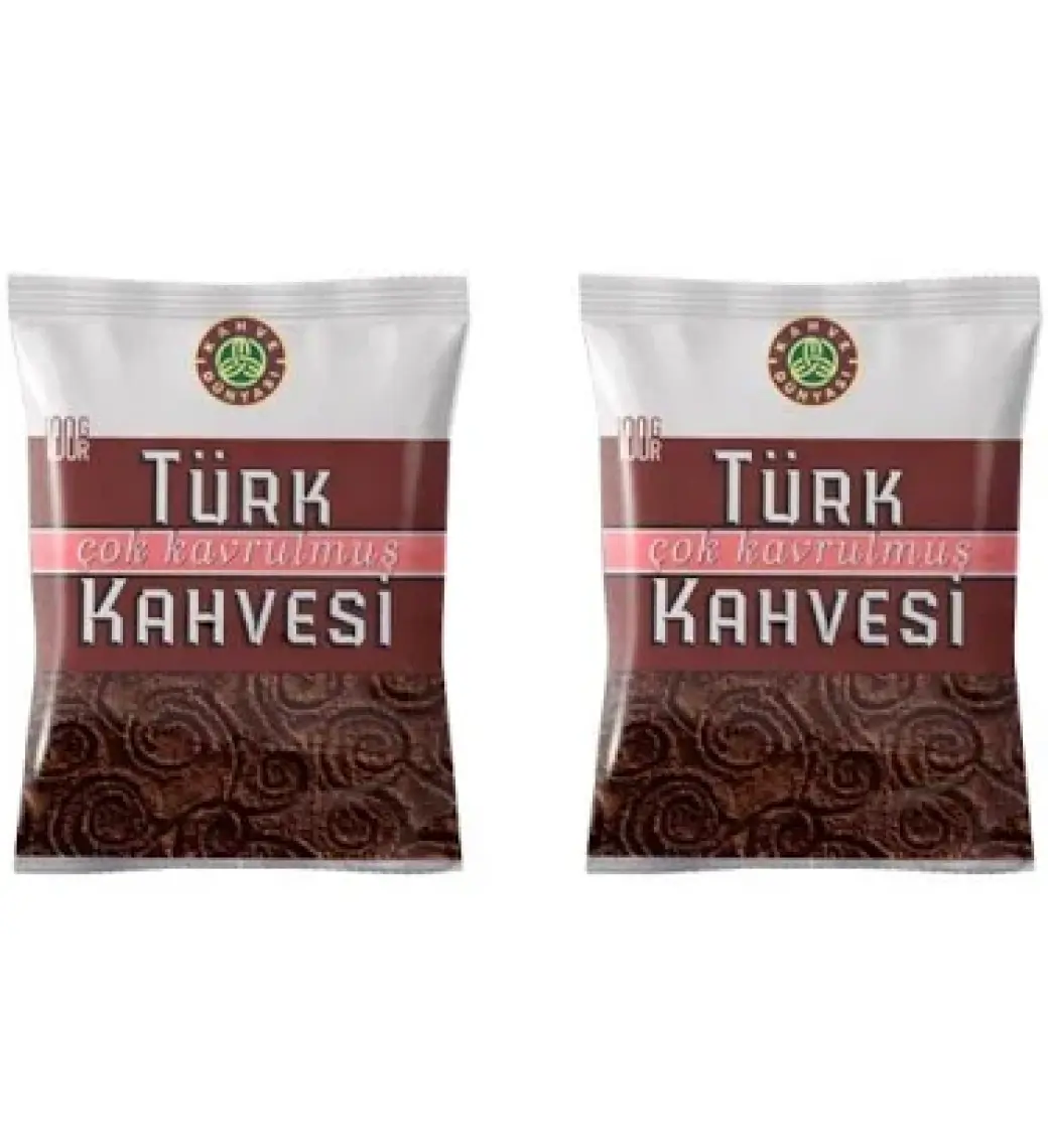 Kahve Dünyası 400 gr Öğütülmüş Türk Kahvesi - Türkiye Damla Sakızı Aromalı