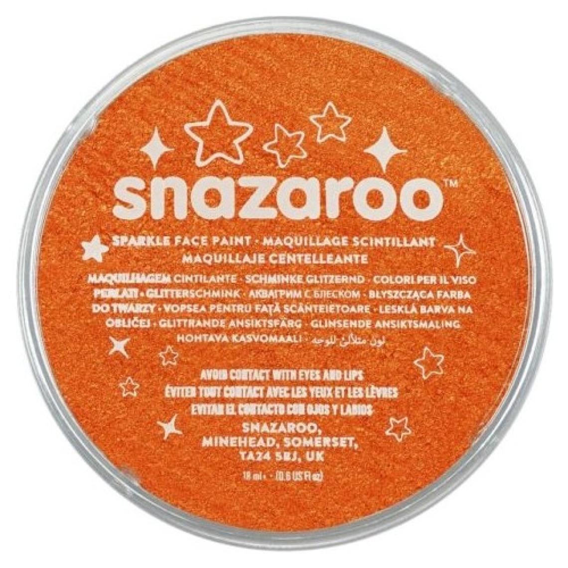 Snazaroo Sedefli Yüz ve Vucut Boyası Su Bazlı 10 Renk