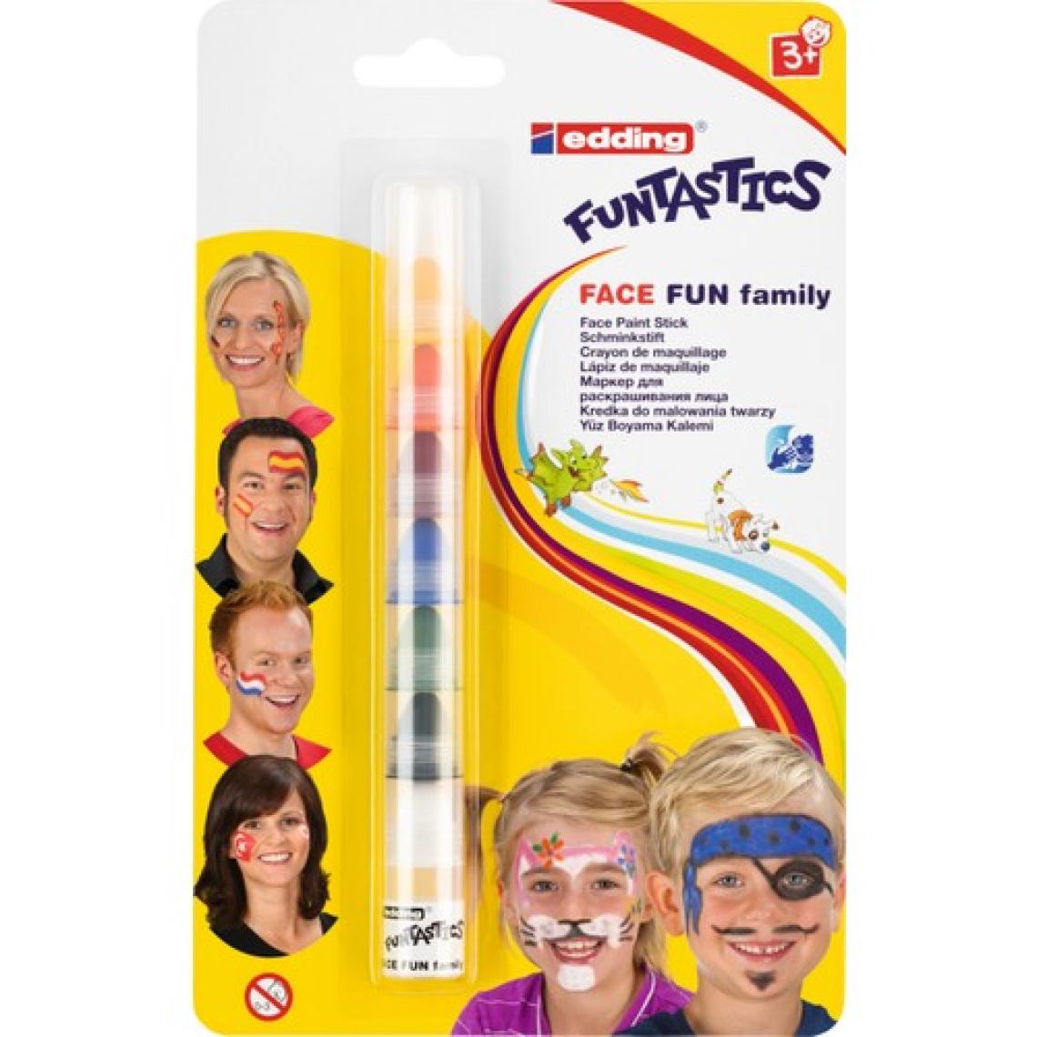 Edding Funtastics Yüz Boyama Kalemi Tekli Blister