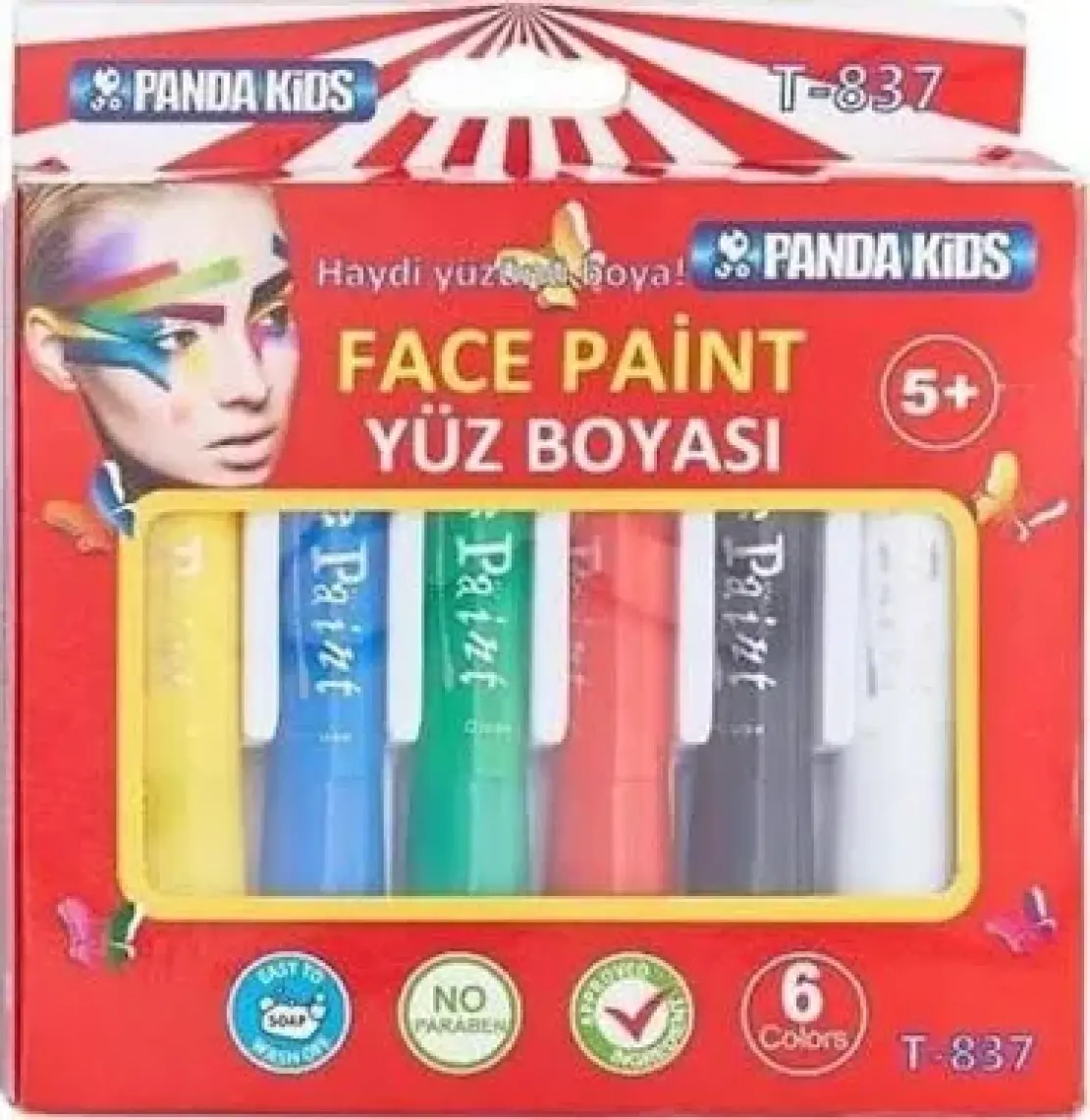 Panda Kids Yüz Boyası