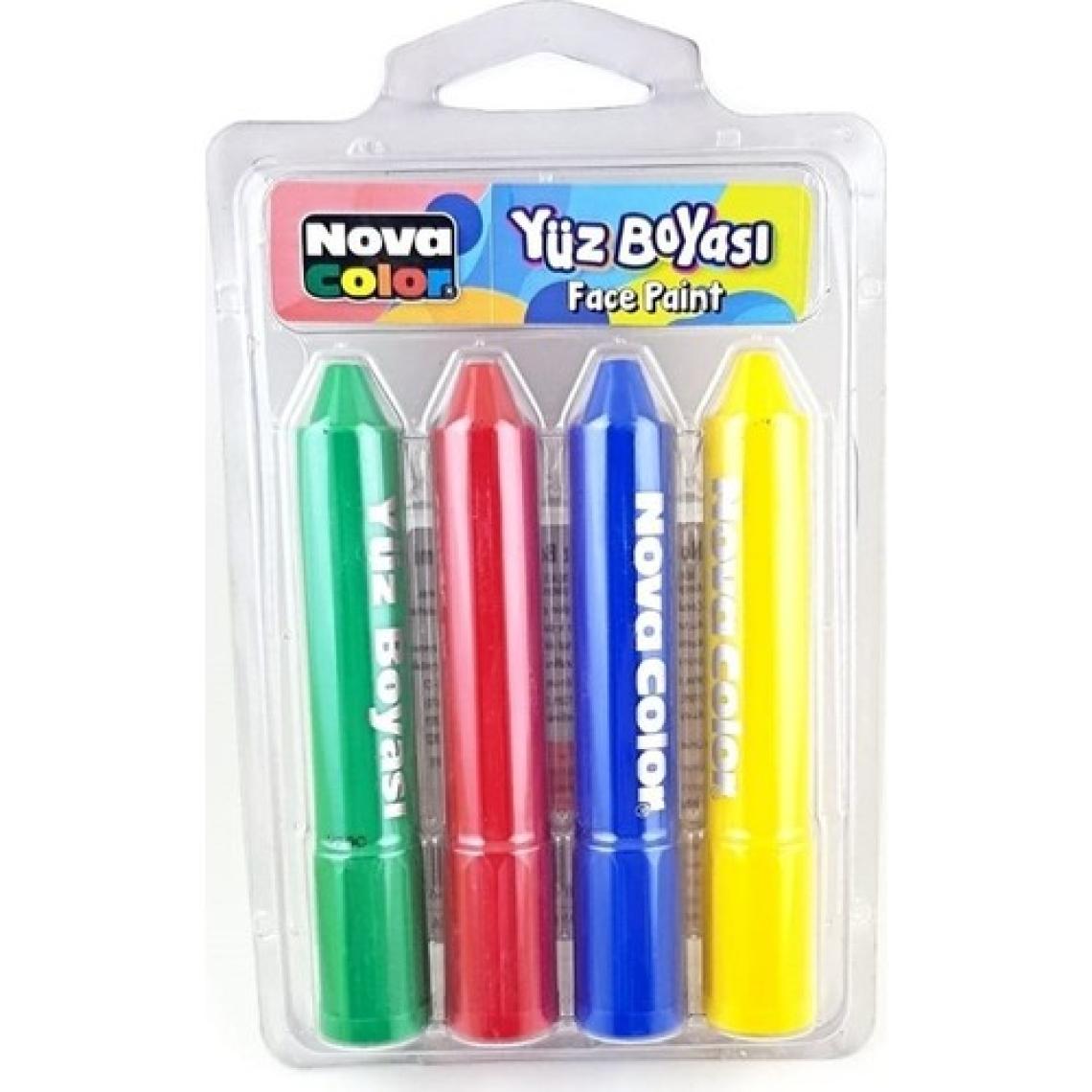 Nova Color Yüz Boyası 4lü
