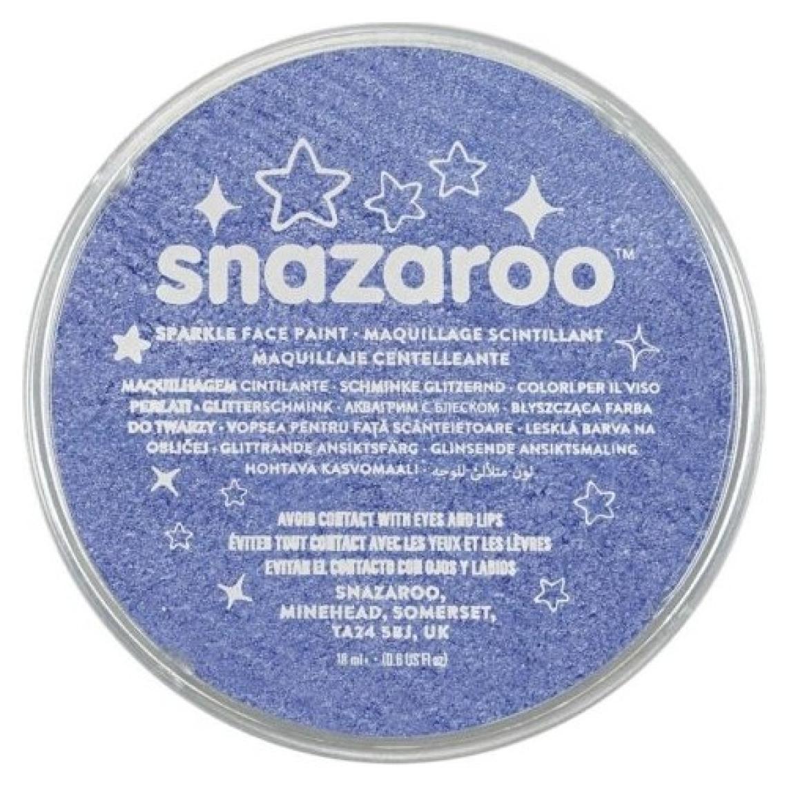 Snazaroo Sedefli Yüz ve Vucut Boyası Su Bazlı 10 Renk