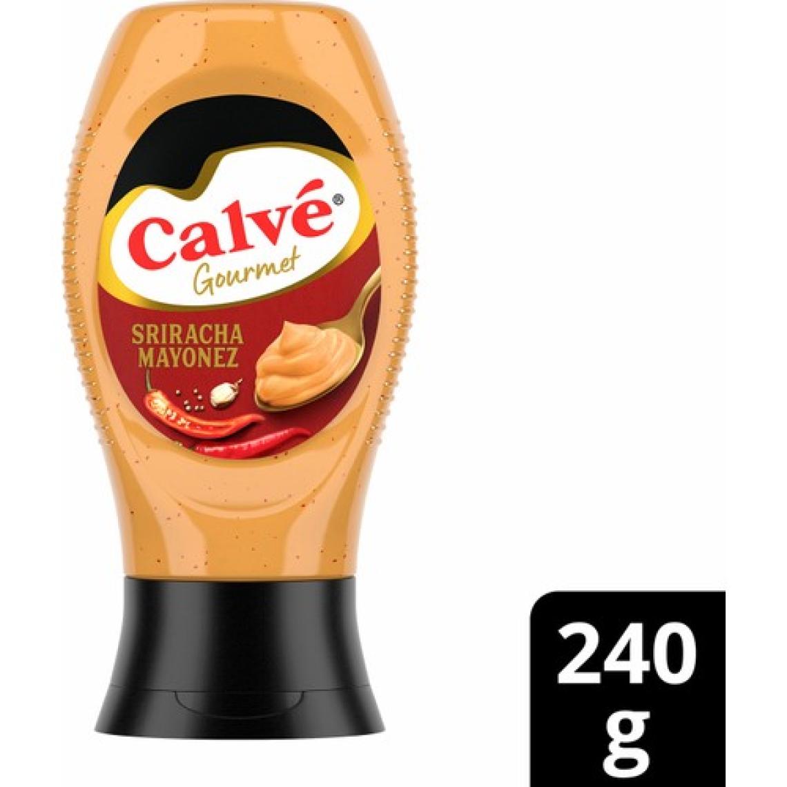 Calve Gurme Mayonezler Serisi Sriracha Mayonez 240G