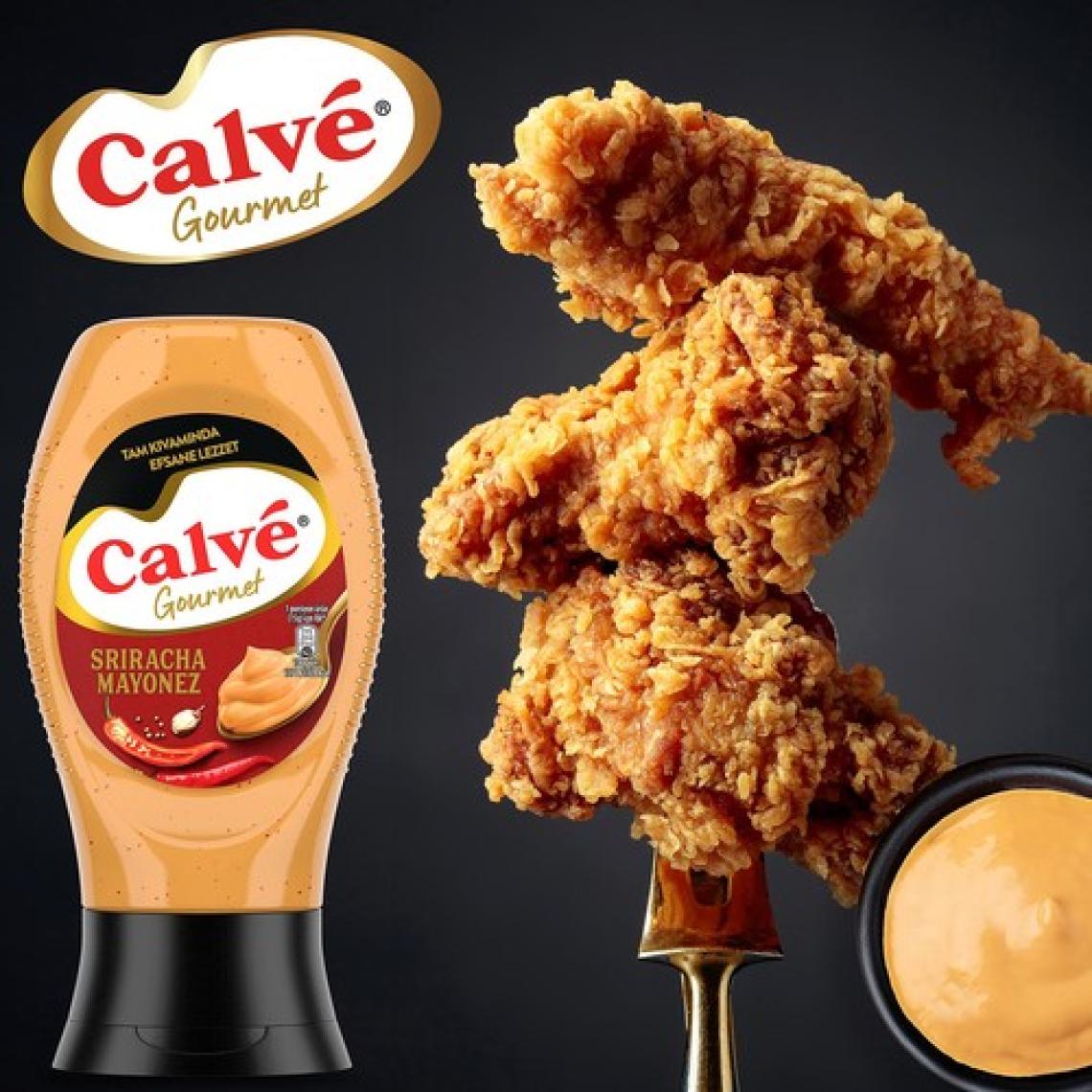 Calve Gurme Mayonezler Serisi Sriracha Mayonez 240G