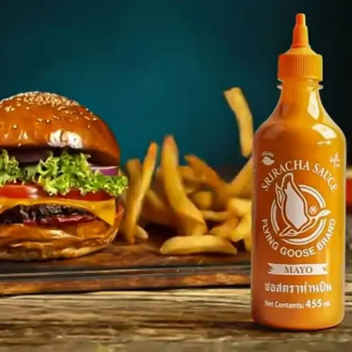 Flying Goose Sriracha Mayo Chilli Biberli Mayonez Sosu 455 ml