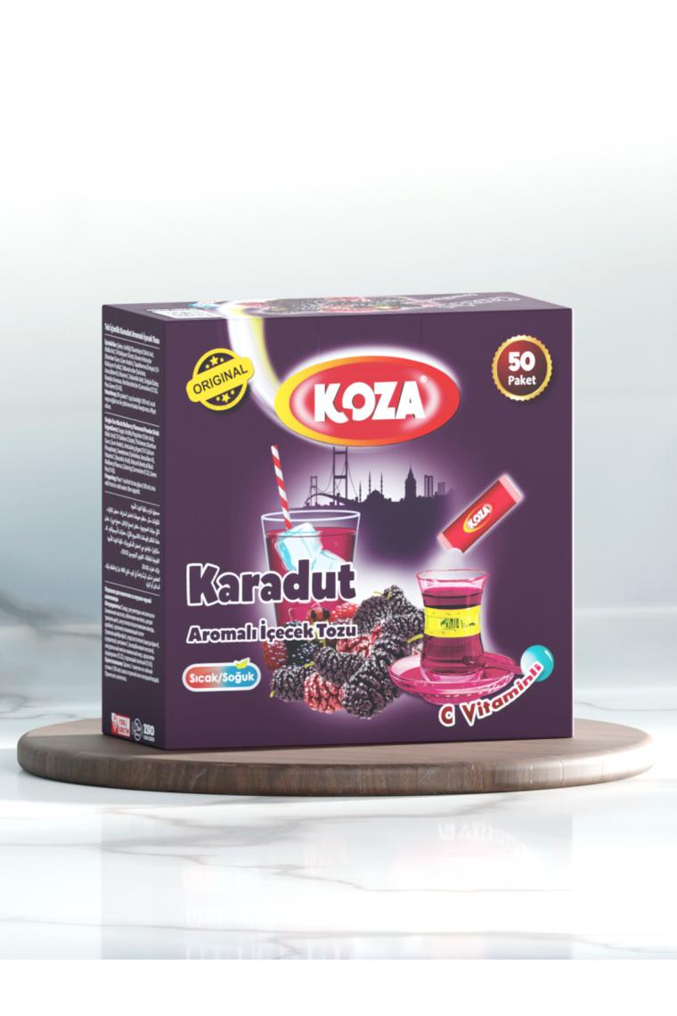 Royaleks Koza Tek Içimlik Karadut Aromali Toz Içecek 50'li