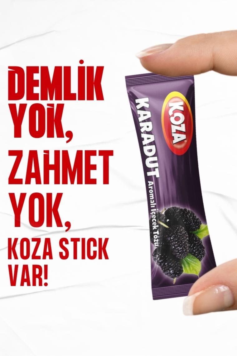 Royaleks Koza Tek Içimlik Karadut Aromali Toz Içecek 50'li