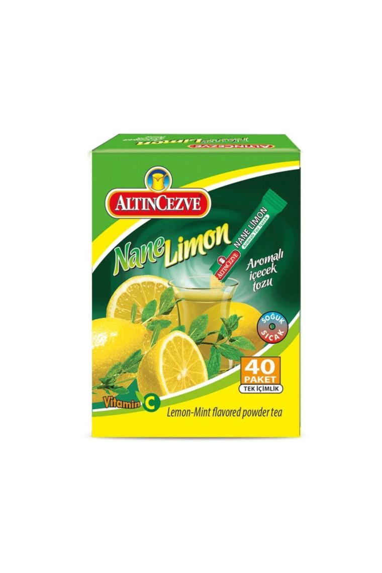 Altıncezve Nane Limon Aromalı Tek İçimlik İçecek Tozu 40 x 1.5 Gr