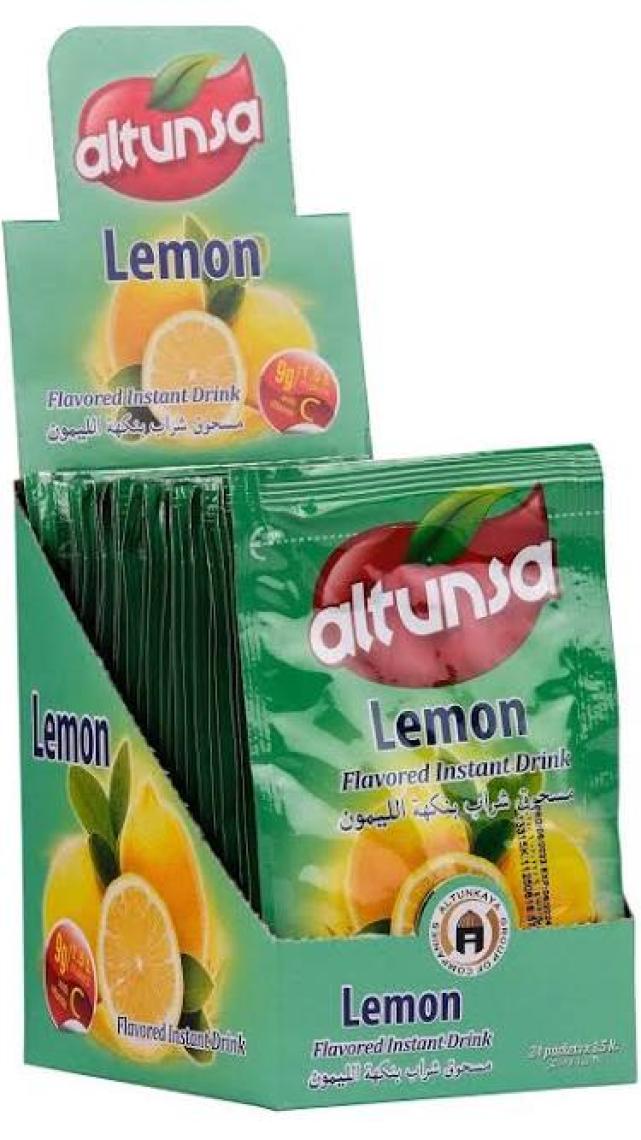 Altunsa Limon Aromalı Soğuk Toz Içecek 9 gr X 24 Adet