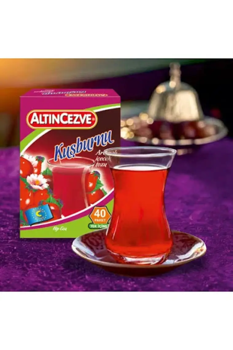 Altıncezve Kuşburnu Aromalı Tek İçimlik İçecek Tozu 40 x 1.5 Gr