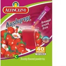 Altıncezve Kuşburnu Aromalı Tek İçimlik İçecek Tozu 40 x 1.5 Gr
