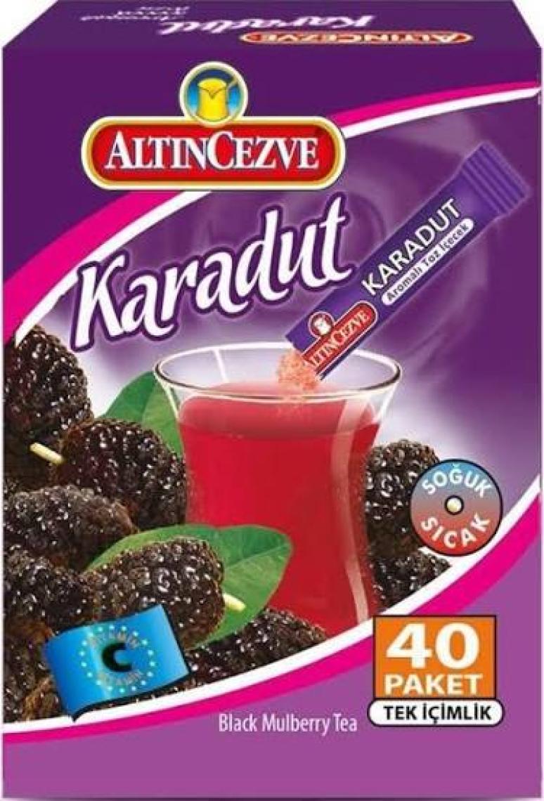 Altıncezve Karadut Aromalı Tek İçimlik İçecek Tozu 40 x 1.5 Gr