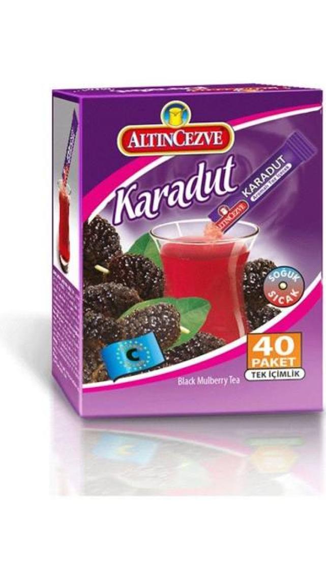 Altıncezve Karadut Aromalı Tek İçimlik İçecek Tozu 40 x 1.5 Gr