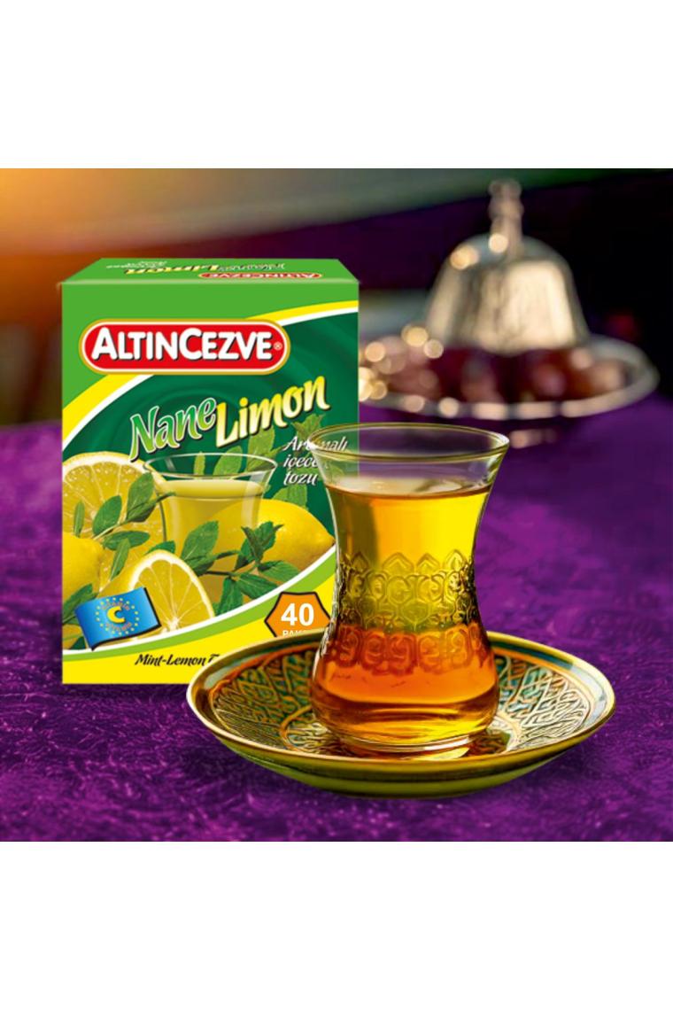 Altıncezve Nane Limon Aromalı Tek İçimlik İçecek Tozu 40 x 1.5 Gr
