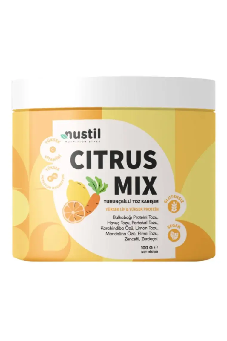 Nustil Citrus Mix Turunçgilli Toz Karışım 100G