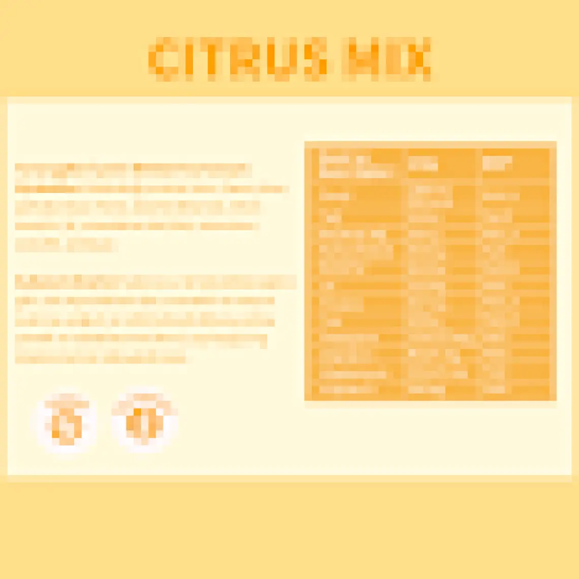 Nustil Citrus Mix Turunçgilli Toz Karışım 100G