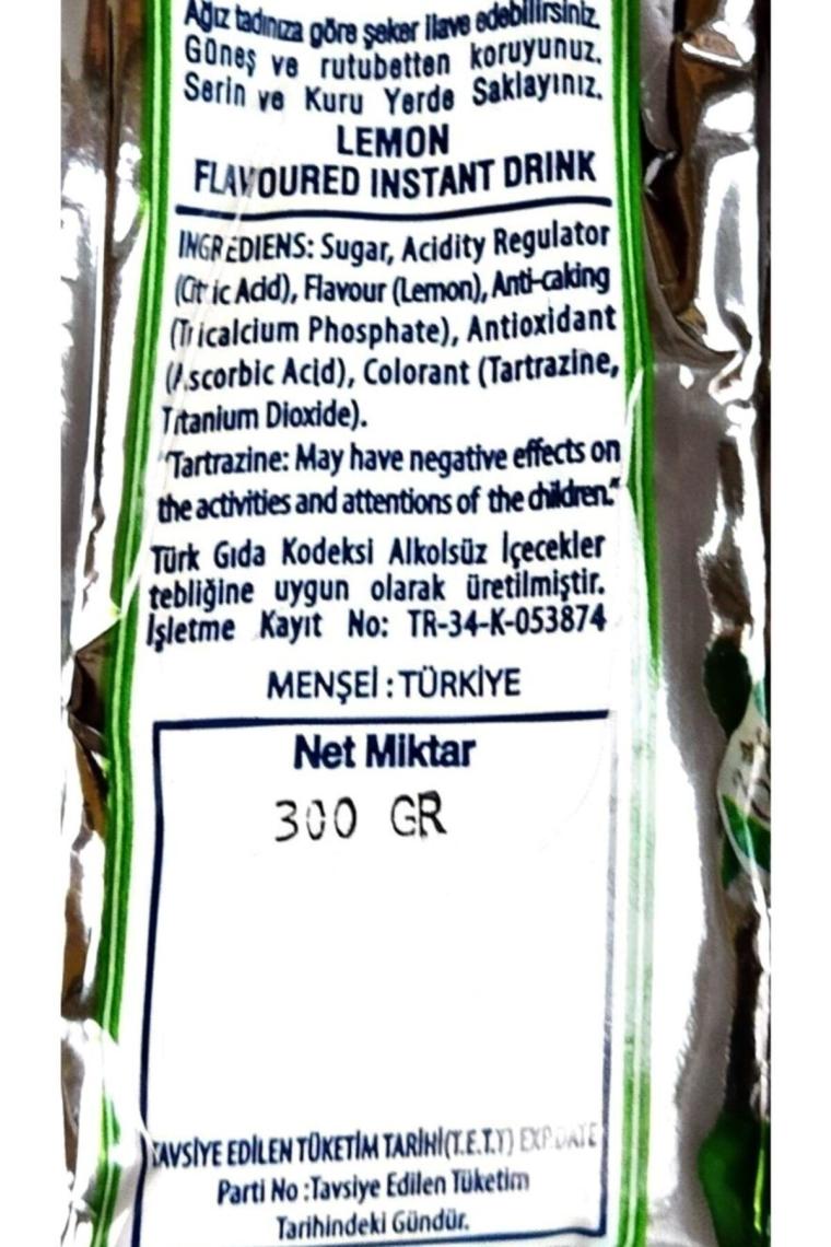 Poli Limon Aromalı Toz İçecek 300 gr