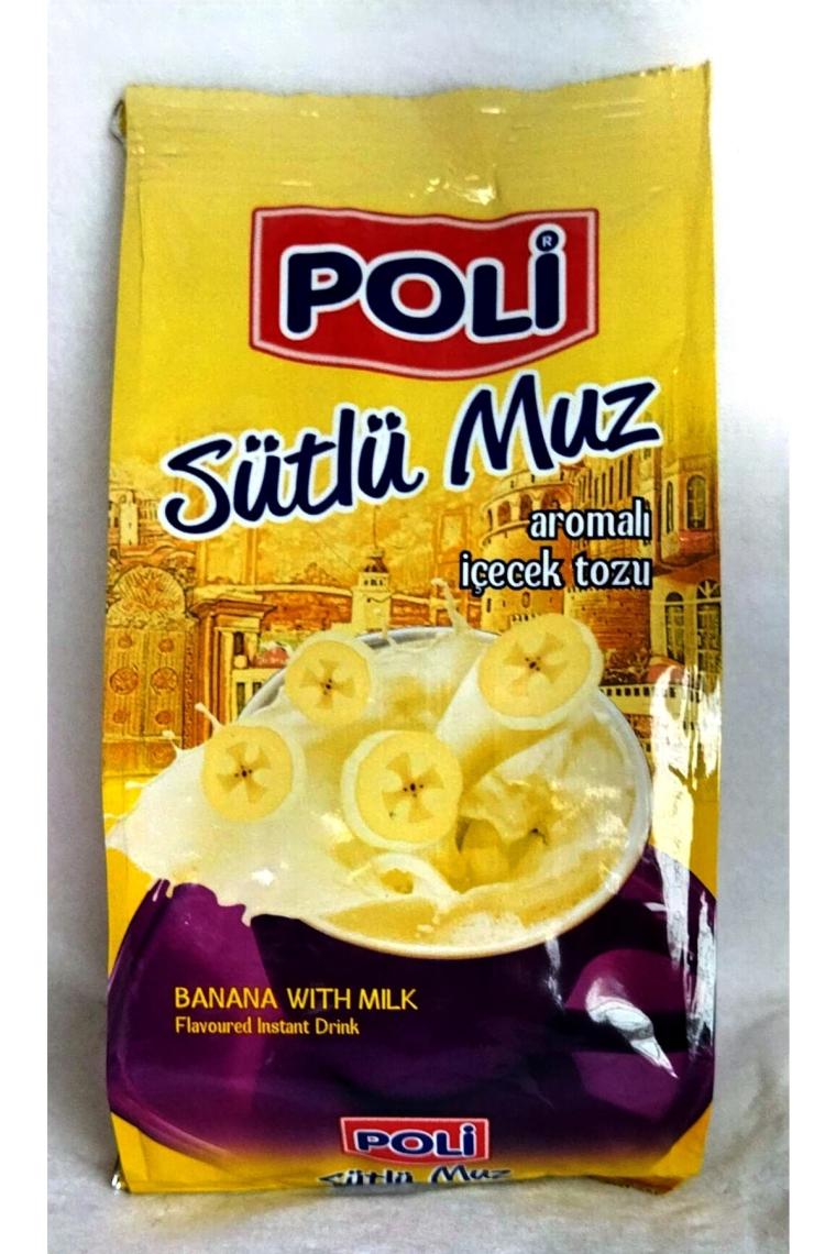 Poli Sütlü Muz Aromalı Toz İçecek 250 gr