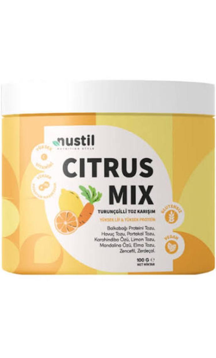Nustil Citrus Mix Turunçgilli Toz Karışım 100G