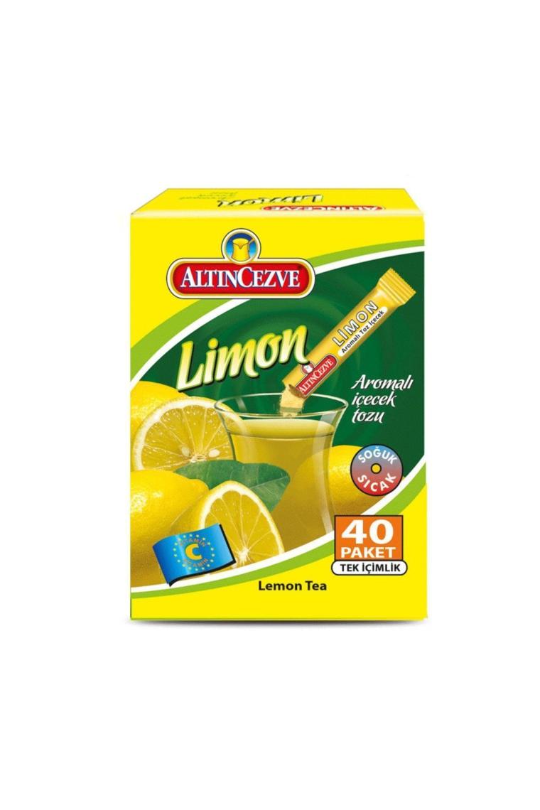 Altıncezve Limon Aromalı Tek İçimlik İçecek Tozu 40 x 1.5 Gr