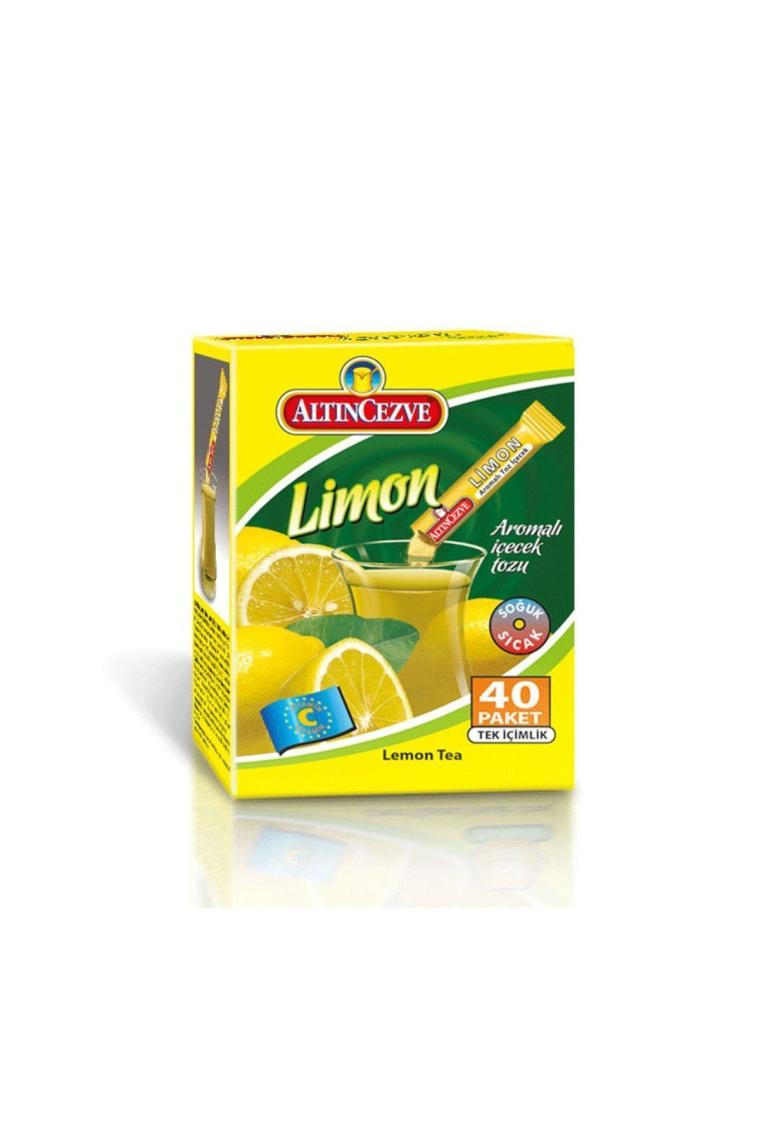 Altıncezve Limon Aromalı Tek İçimlik İçecek Tozu 40 x 1.5 Gr