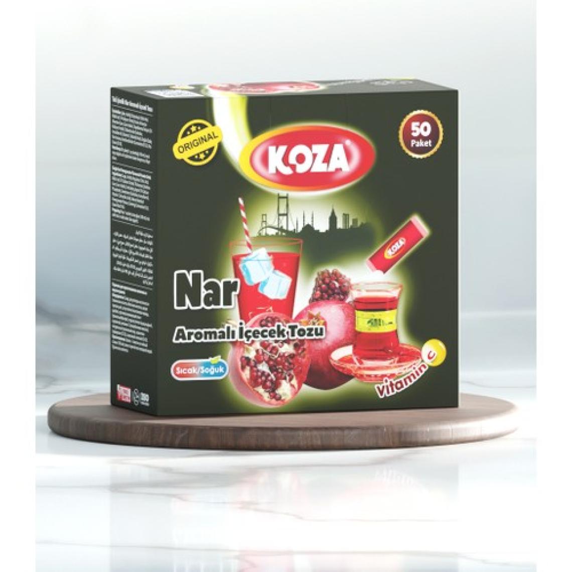 Koza Tek İçimlik Nar Aro. İçecek Tozu (50 Stick)