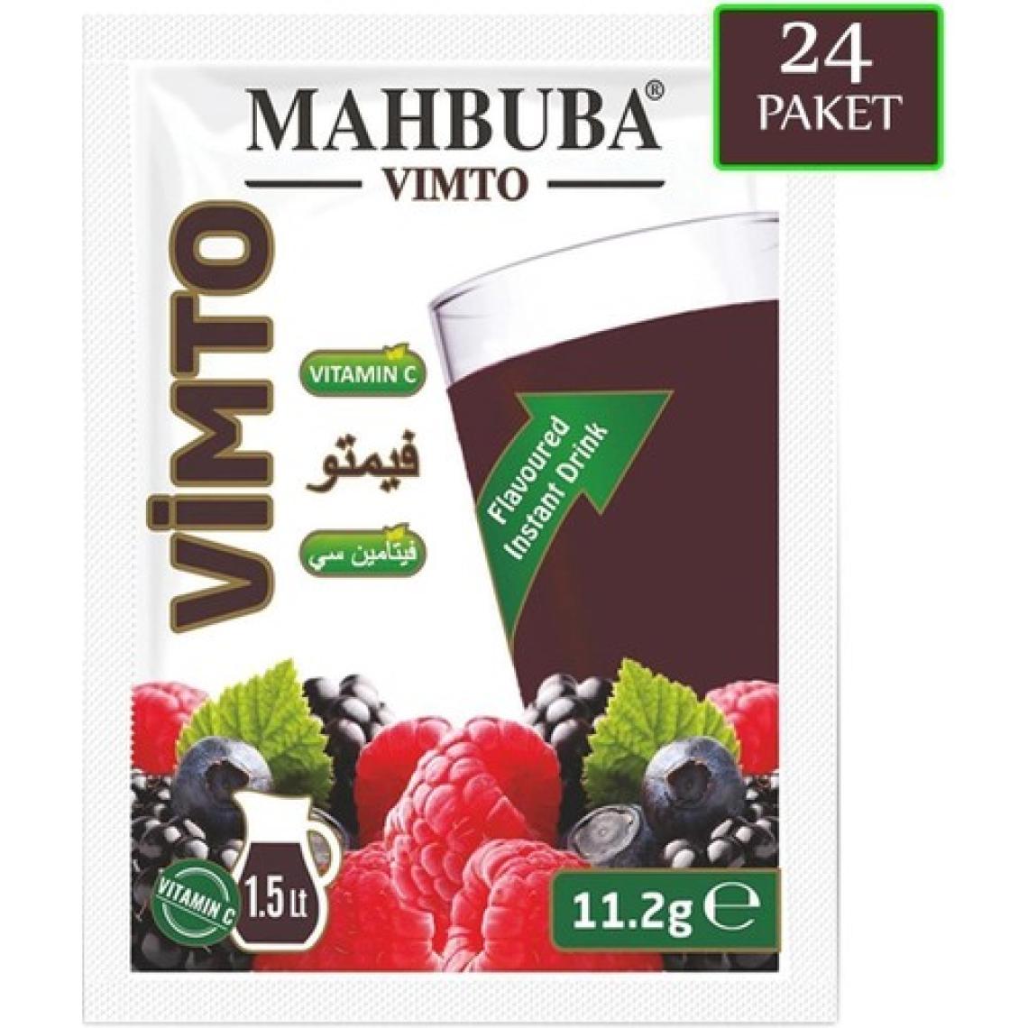 Mahbuba Vimto Orman Meyveli Aromalı Soğuk Toz İçecek 24x11.2gr