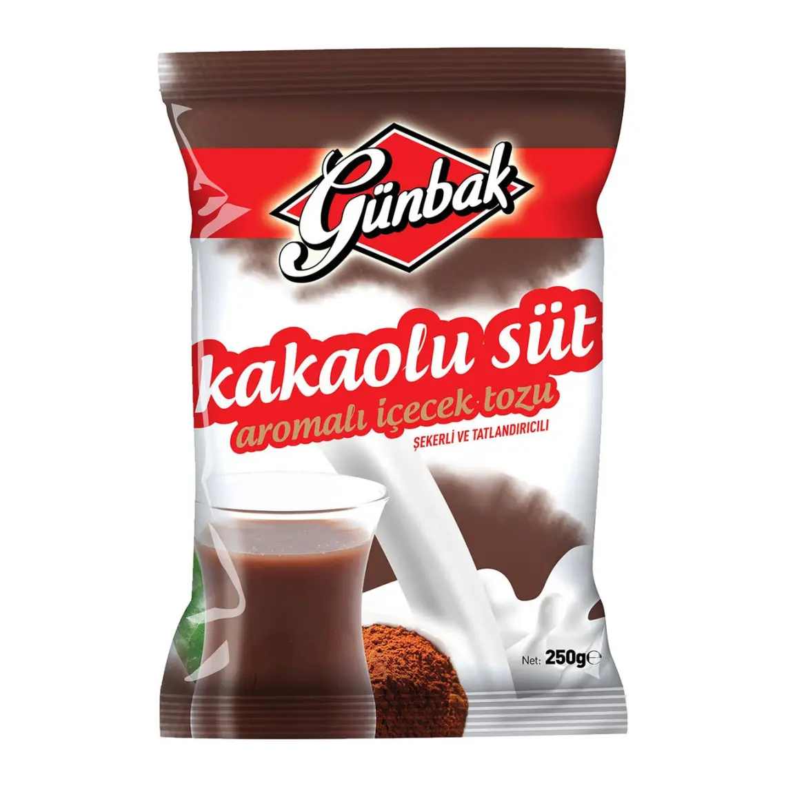 Günbak Sütlü Kakao Aromalı İçecek 250 G