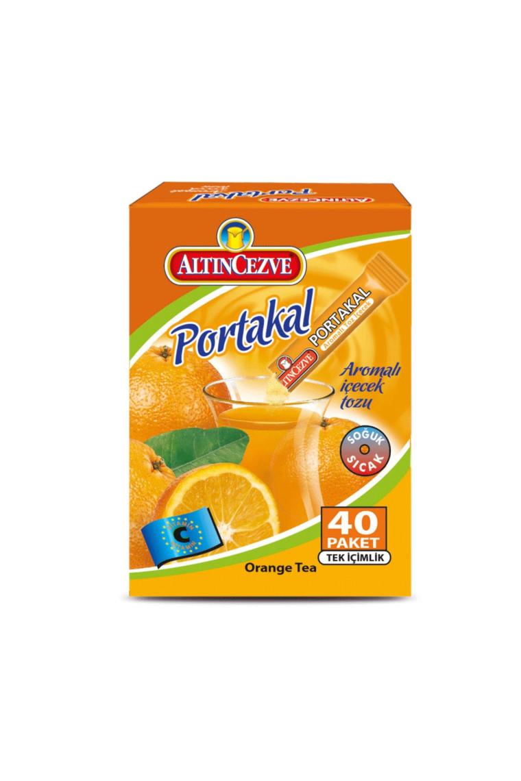 Tek Içimlik Portakal Aromalı Içecek Tozu 40 X 1.5 G
