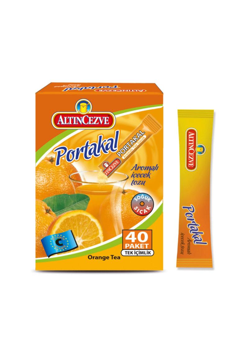 Tek Içimlik Portakal Aromalı Içecek Tozu 40 X 1.5 G