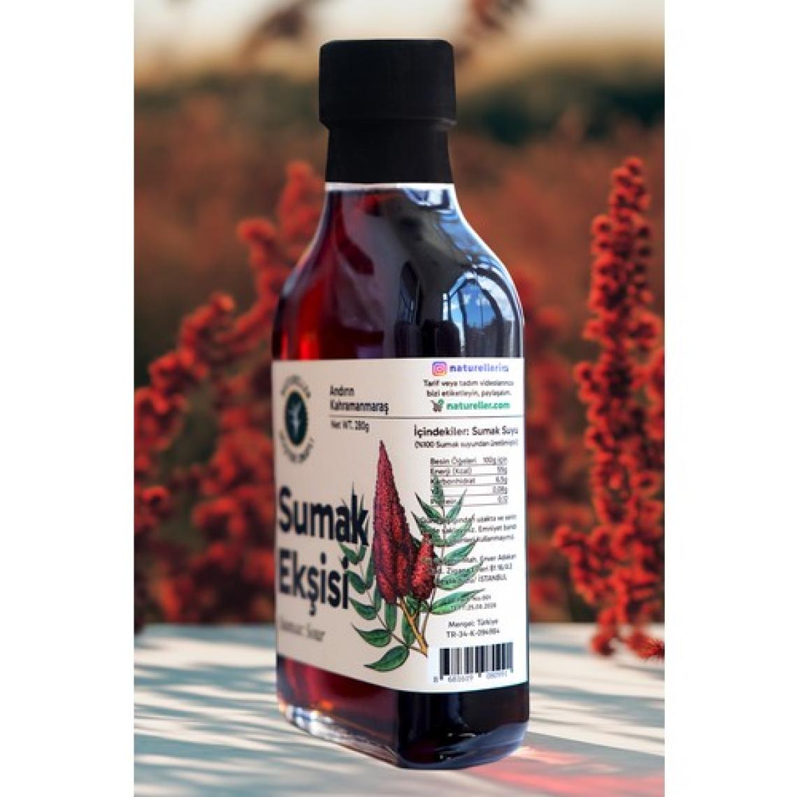 Natureller Sumak Ekşisi Tatlı Ekşi %100 Saf (Kahramanmaraş) 280 gr
