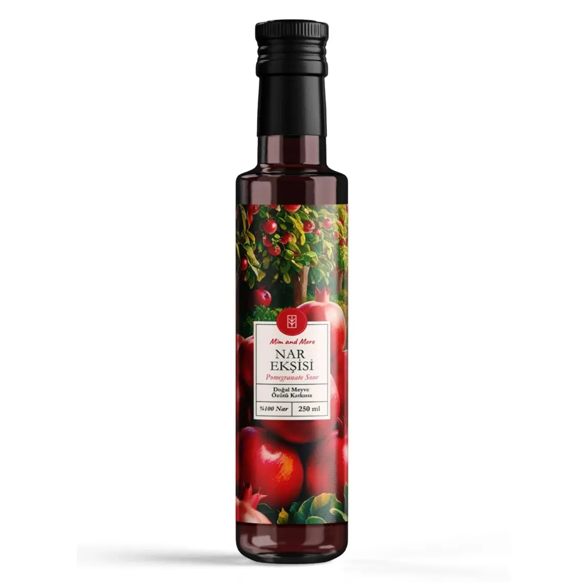Mim And More Nar Ekşisi - Doğal, Katkısız, Şeker İlavesiz, 250 ml
