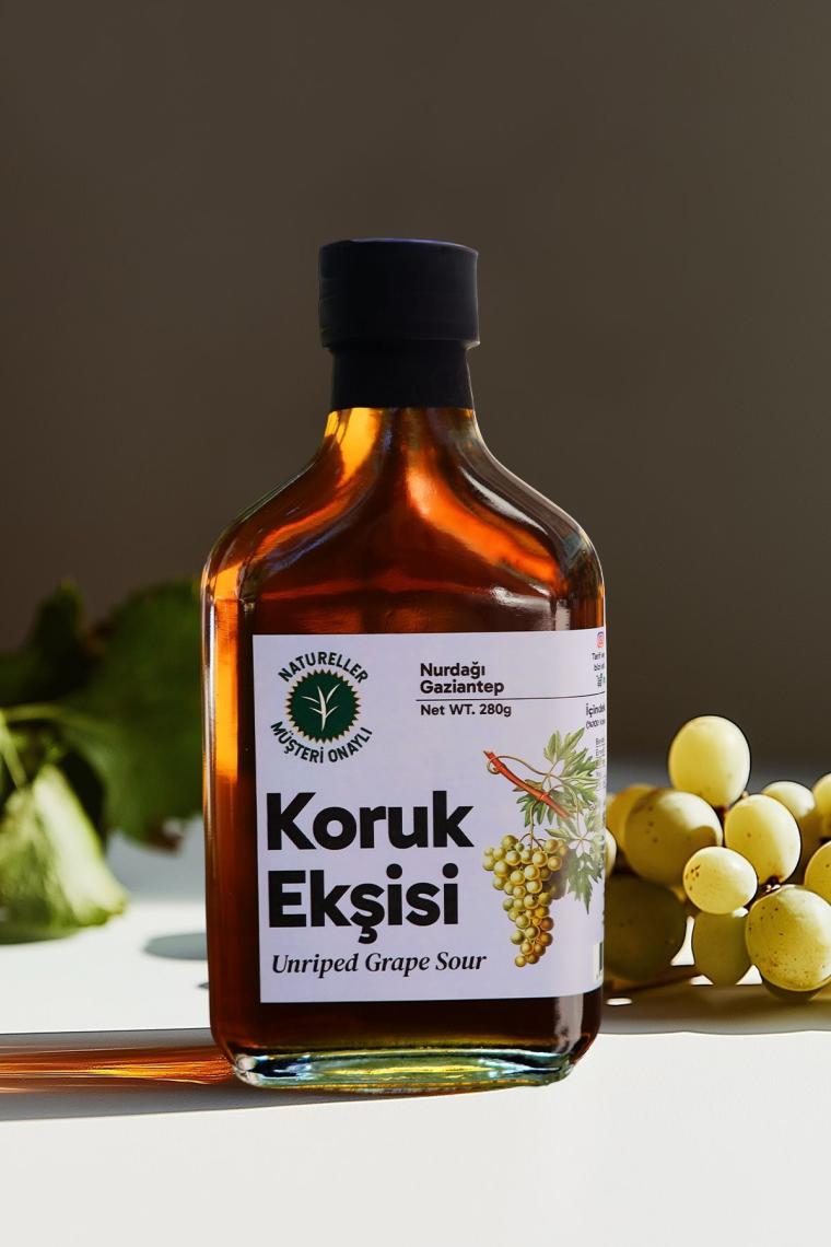 Natureller Koruk Ekşisi Tatlı Ekşi Saf (Gaziantep) 280 gr