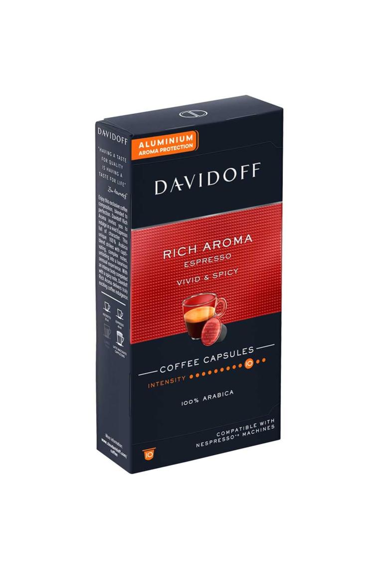 Rıch Aroma Espresso Vıvıd & Spıcy Aluminium Kapsül Kahve 10'lu (nespresso Uyumlu)