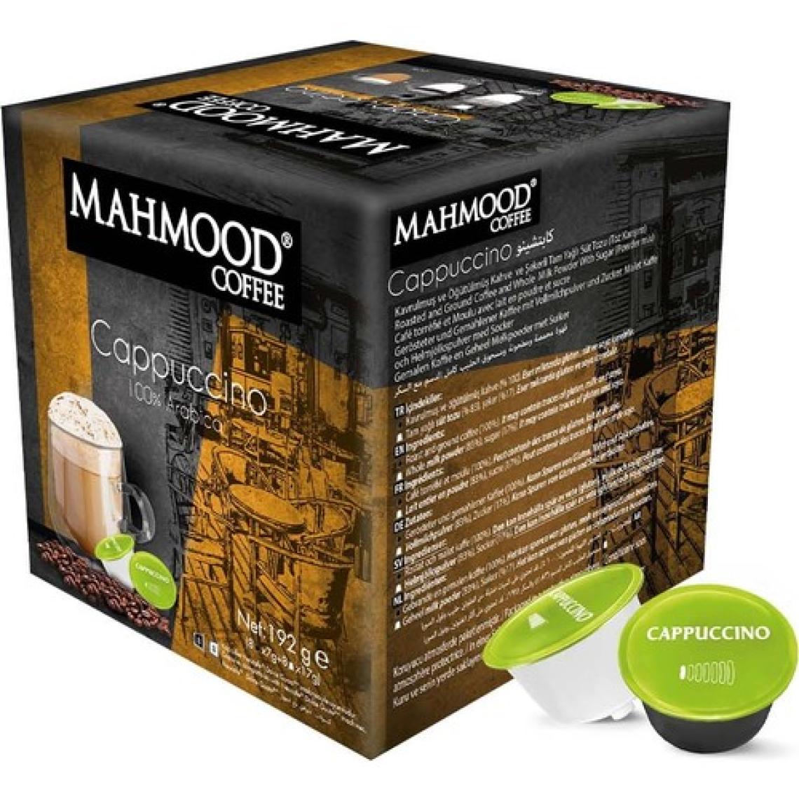 Mahmood Coffee Dolce Gusto Cappuccino Kapsül Kahve 8 Adet x 24 Gr