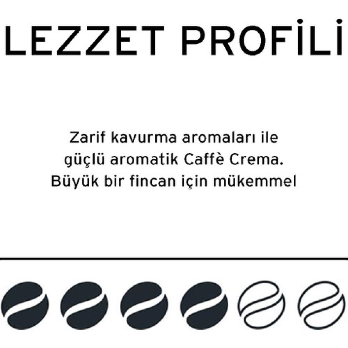 Cafissimo Caffe Crema XL Wake Up 10 Adet Kapsül Kahve