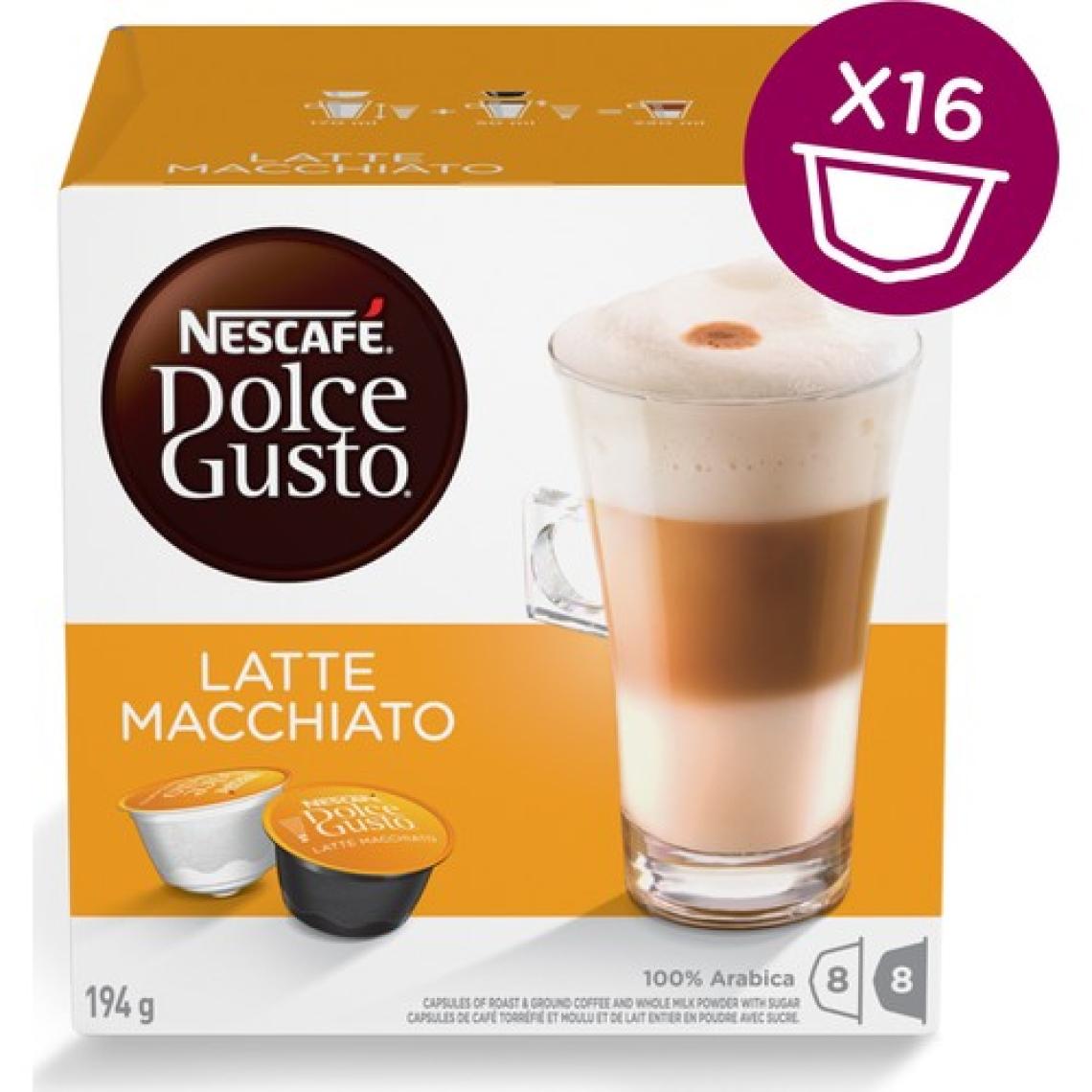 Nescafe Dolce Gusto Latte Macchiato 16 Kapsül