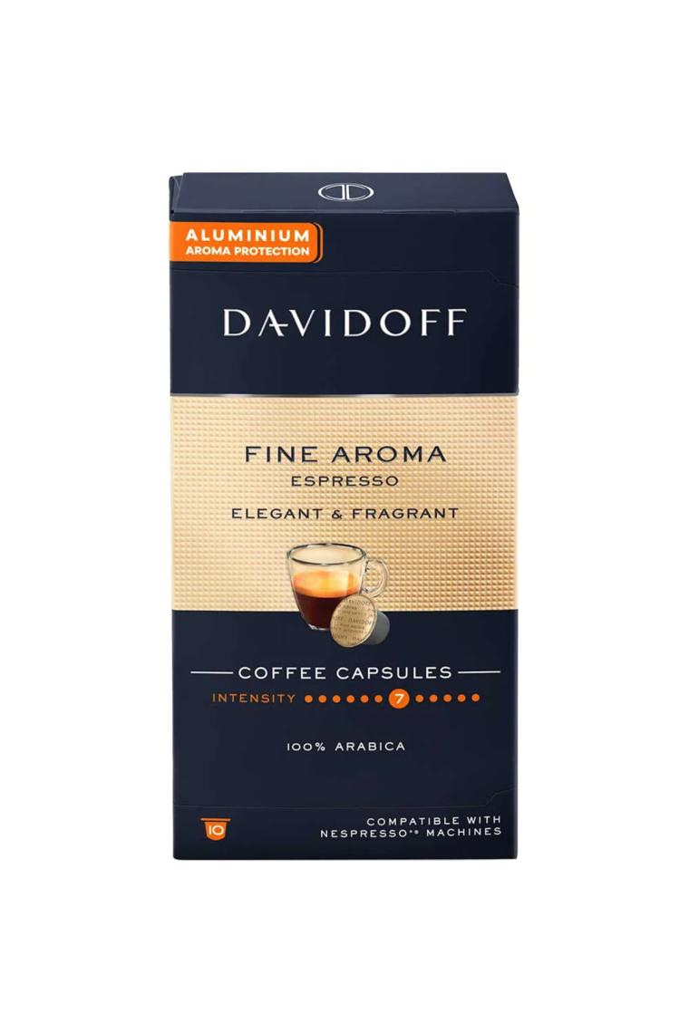Fıne Aroma Espresso Elegant & Fragrant Aluminium Kapsül Kahve 10'lu (nespresso Uyumlu)