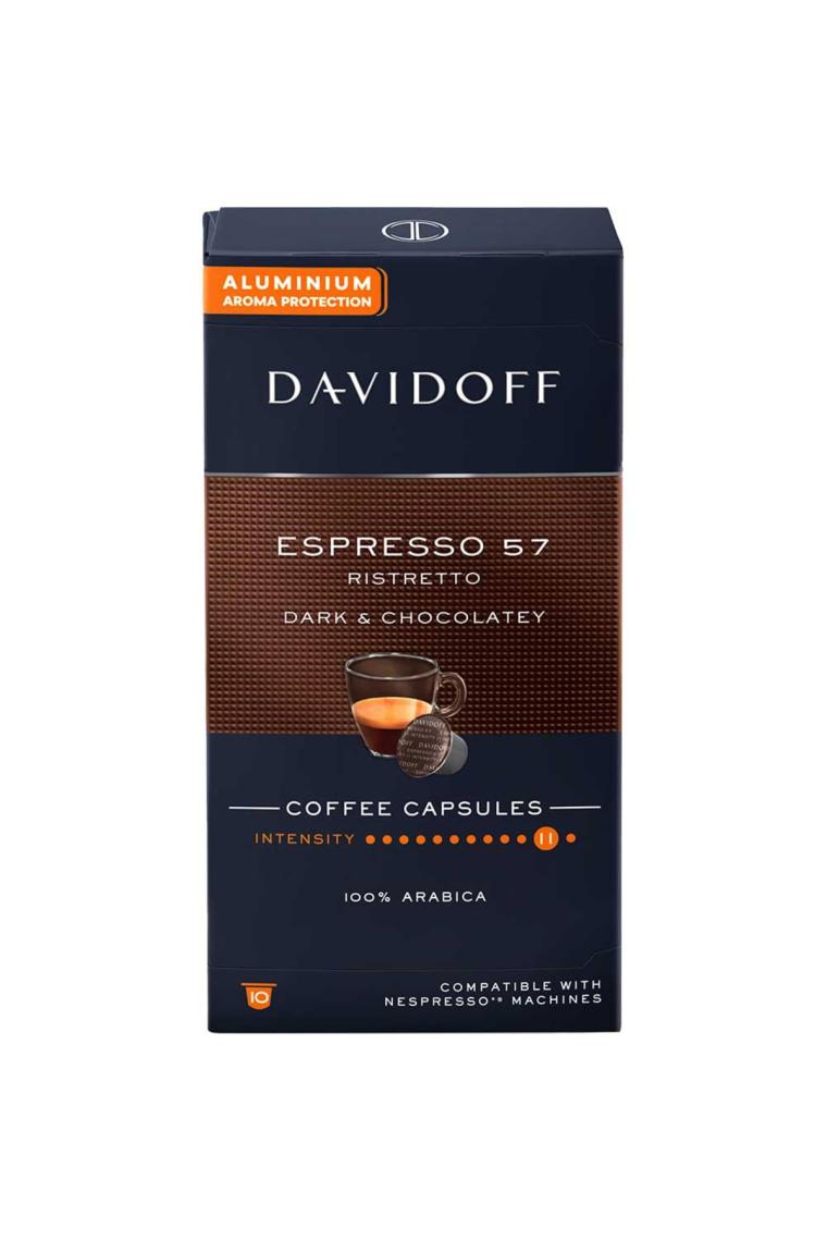 Espresso 57 Rıstretto Dark & Chocolatey Aluminium Kapsül Kahve 10'lu (nespresso Uyumlu)