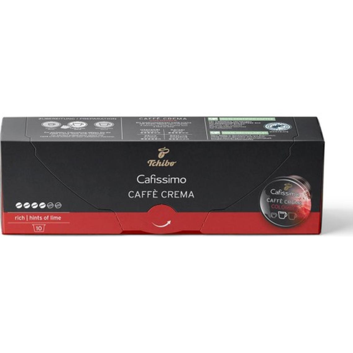 Tchibo Cafissimo Caffe Crema Colombia Kapsül Kahve 10 Adet