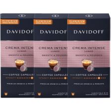 Davidoff Crema Intense Lungo Smooth & Rounded Aluminium Kapsül Kahve 10'lu 3X10