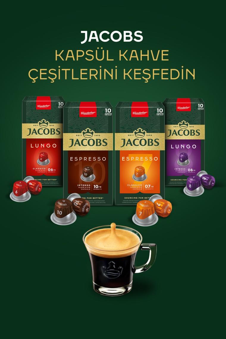 Kapsül Kahve Tanışma Paketi 40'lı ( Nespresso Uyumlu Alüminyum Kapsül Kahve )
