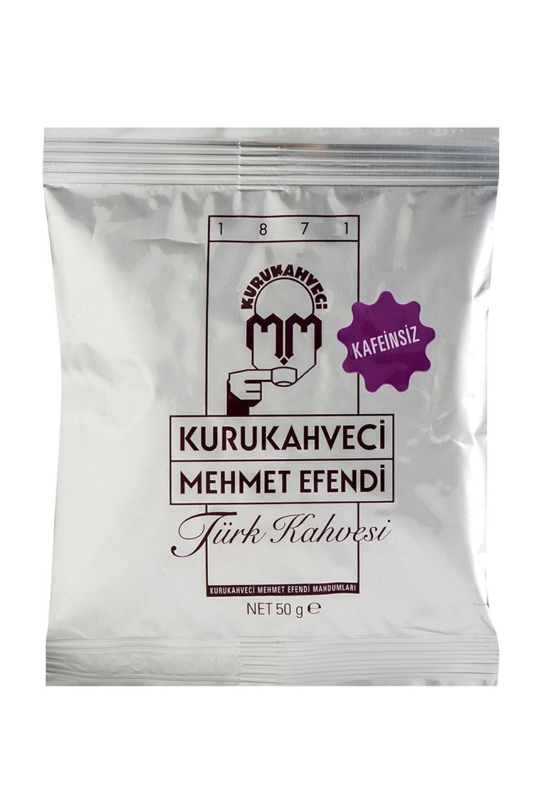 Kurukahveci Mehmet Efendi Kafeinsiz Türk Kahvesi 50 G