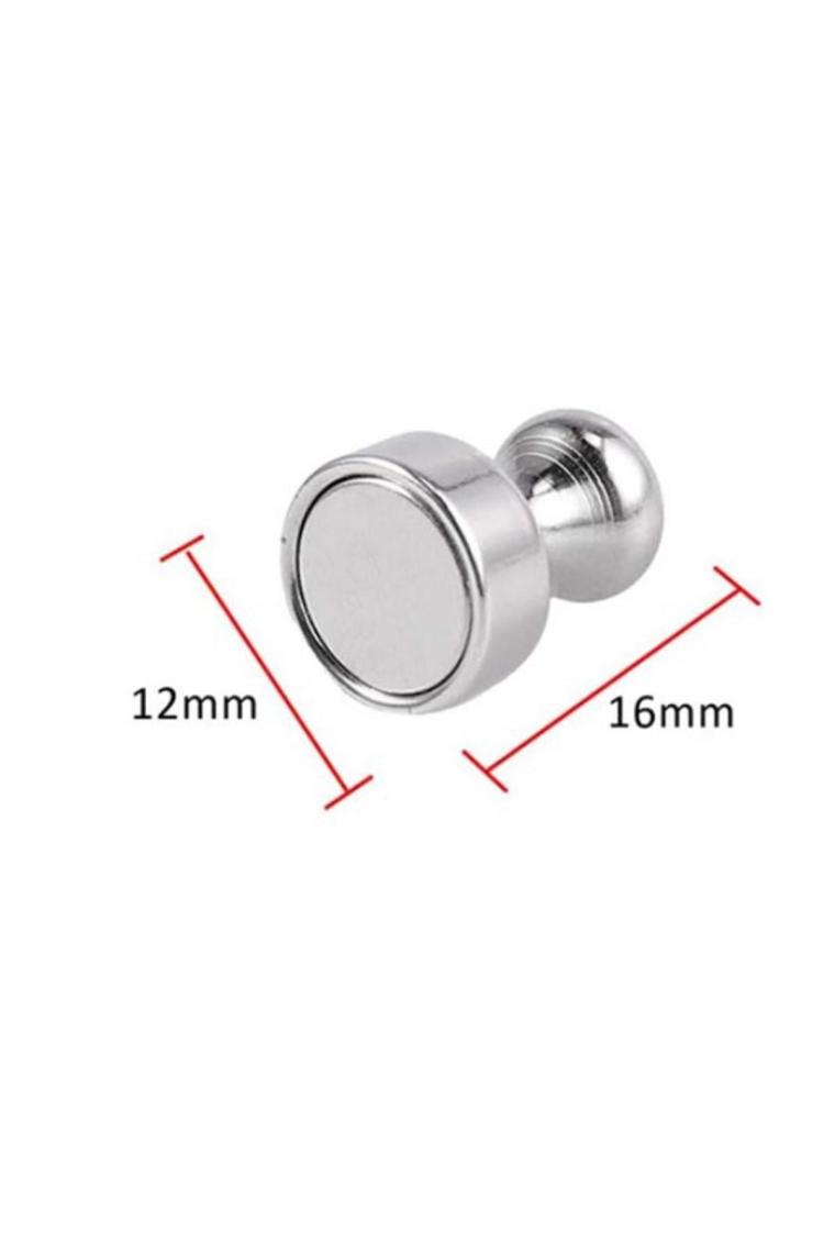 12 Adet Yüksek Kalite Güçlü Neodyum Mıknatıs Buzdolabı Magnet Fotoğraf Evrak Kağıt Tutucu