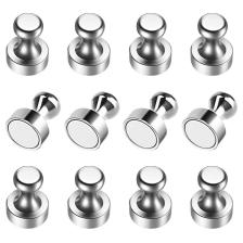 12 Adet Yüksek Kalite Güçlü Neodyum Mıknatıs Buzdolabı Magnet Fotoğraf Evrak Kağıt Tutucu