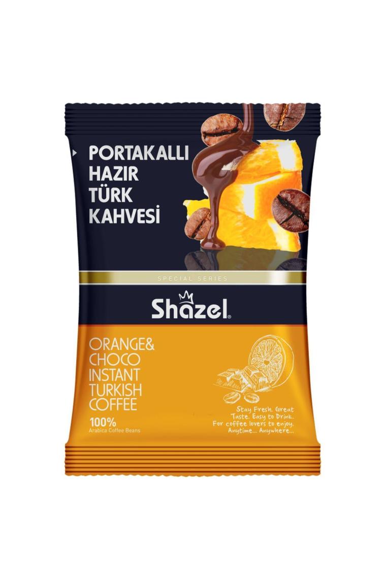 Portakallı Hazır Türk Kahvesi 100 G X 4 (AROMALI)