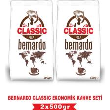 Bernardo Classic Ekonomik Set 500grX2 (Çözünebilir Kahve)