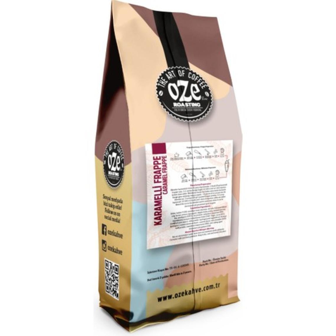 Oze Karamelli Frappe Tozu 250G