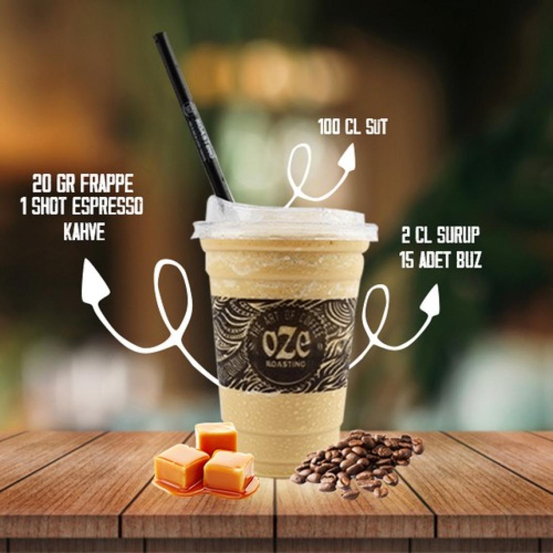 Oze Karamelli Frappe Tozu 250G